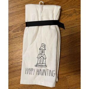 Rae Dunn Halloween Collection Kitchen Towels Set of 2